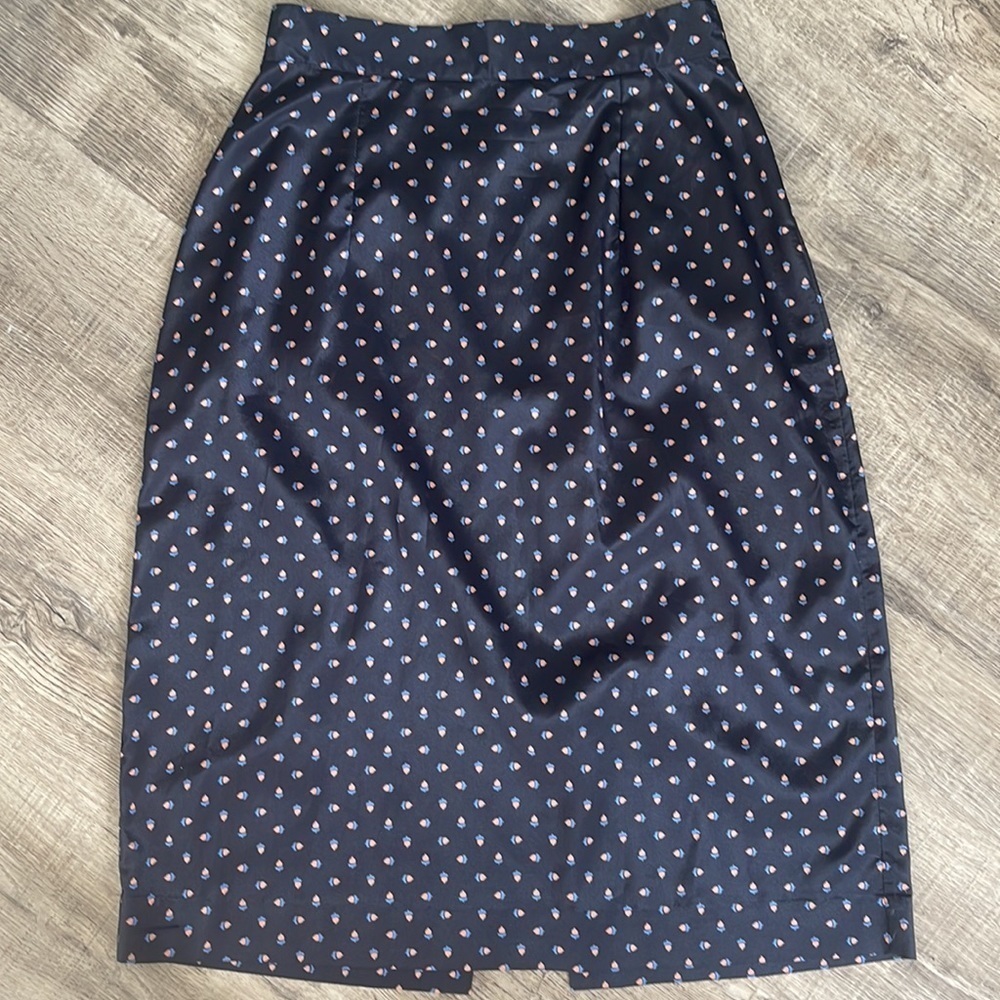 Vintage acorn print skirt - Picture 3 of 5